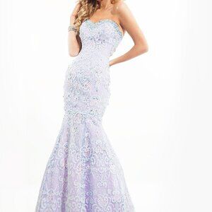 RACHEL ALLAN 6838 BLUE LILAC size 10